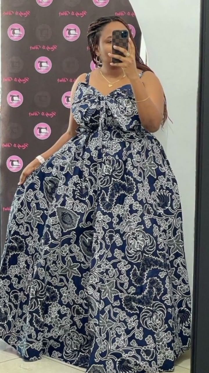 Ankara maxi dresses